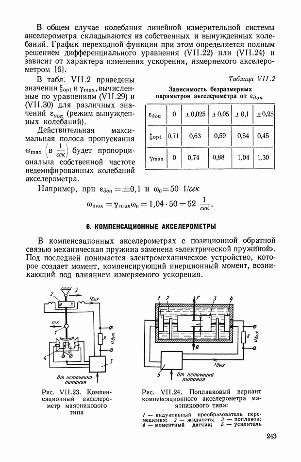 Контрольная работа по теме Расчет параметров поплавкового компенсационного акселерометра