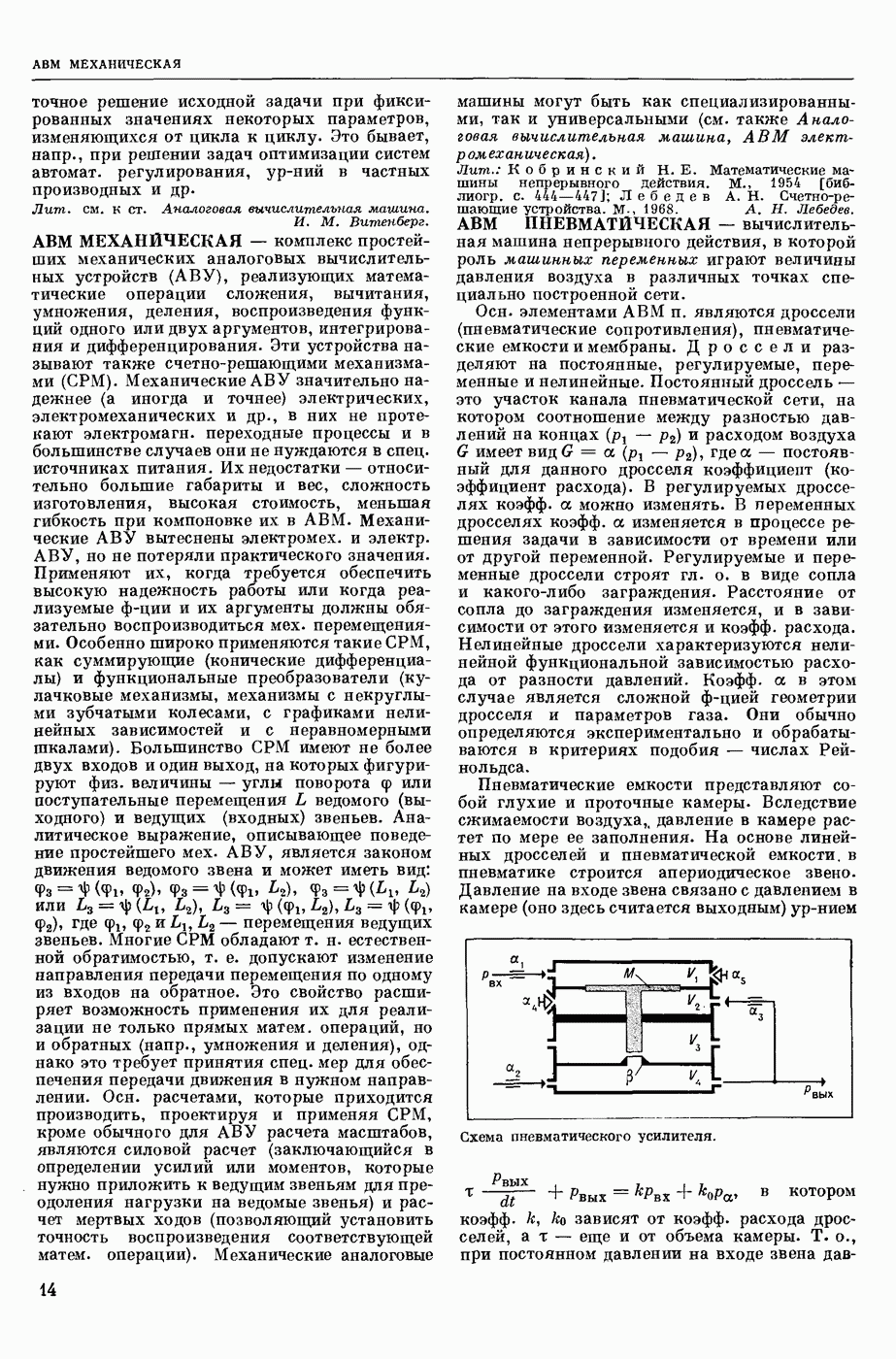 АВМ ПНЕВМАТИЧЕСКАЯ