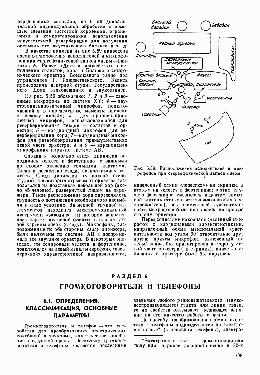 РАЗДЕЛ 6. ГРОМКОГОВОРИТЕЛИ И ТЕЛЕФОНЫ