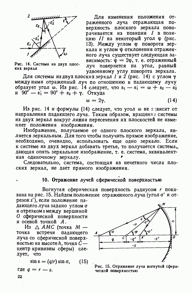 Законы отражения света схема таблица — Структурно-логические схемы и таблицы