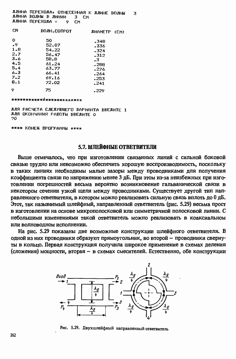 Гибридные направленные ответвители (квадратурный мост)