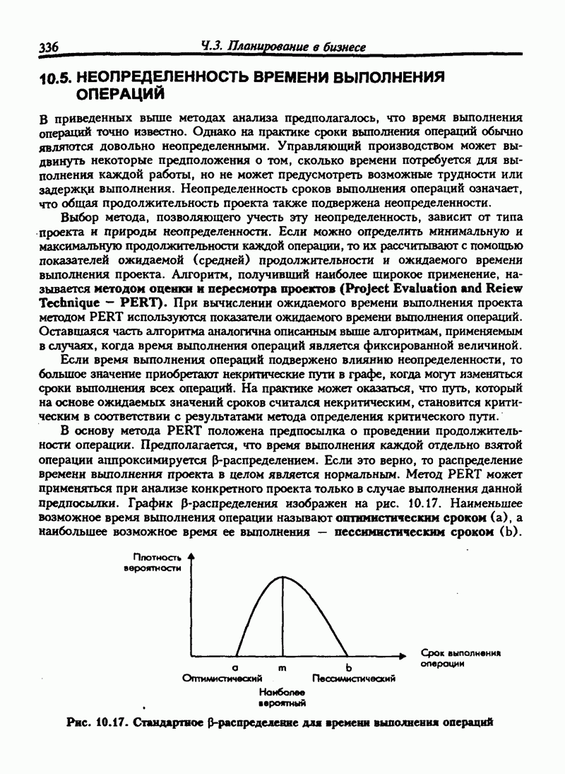 10.5. НЕОПРЕДЕЛЕННОСТЬ ВРЕМЕНИ ВЫПОЛНЕНИЯ ОПЕРАЦИЙ
