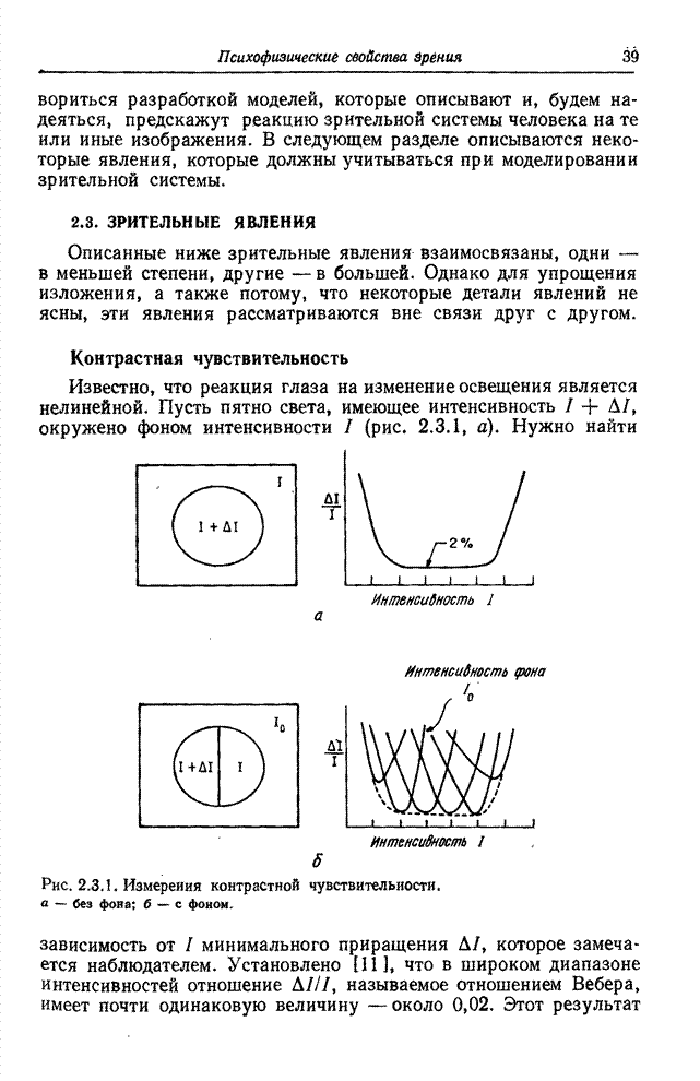 Преобразование непрерывных изображений